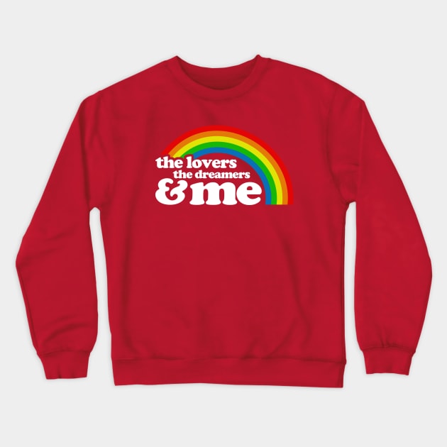 Rainbow Connection Crewneck Sweatshirt by PopCultureShirtsKJ